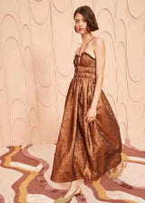 ULLA JOHNSON Seraphina Dress - Copper