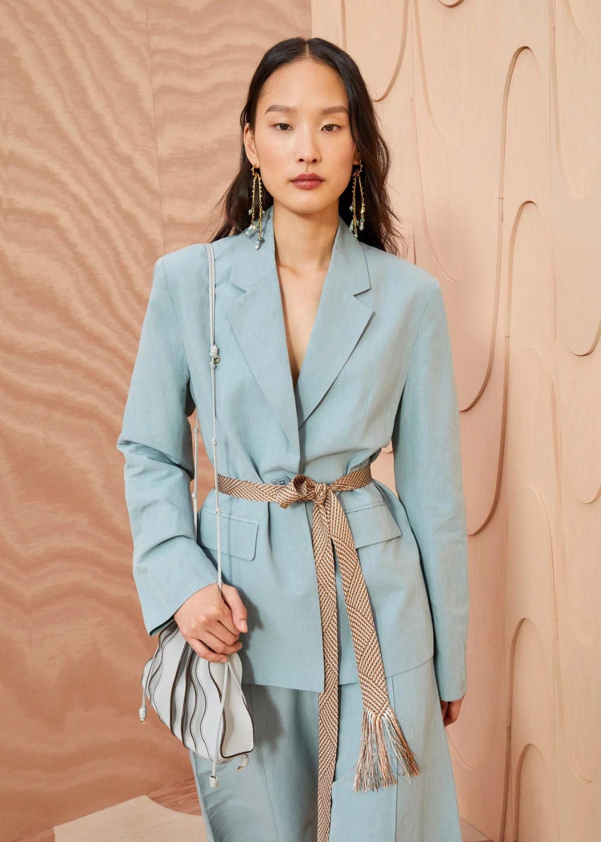 ULLA JOHNSON Ellery Jacket Agave Carriage House