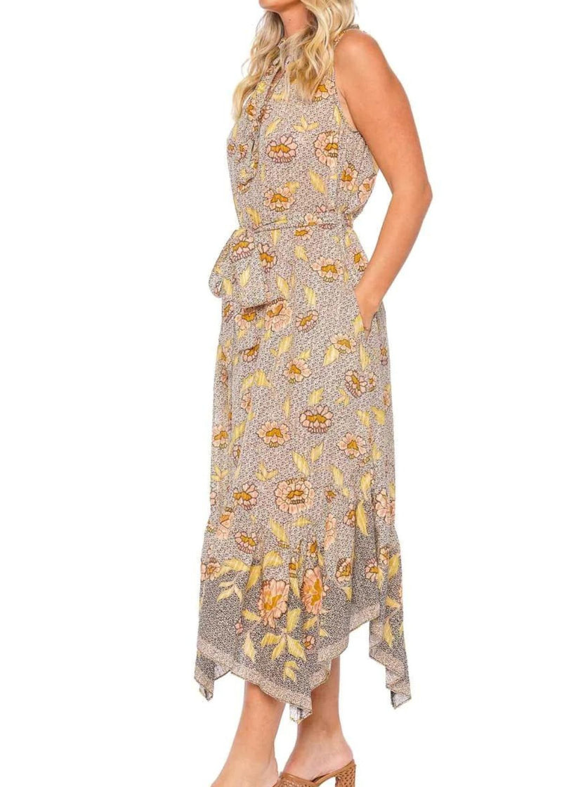 ULLA JOHNSON  Beverly Dress - Chrysanthemum Print