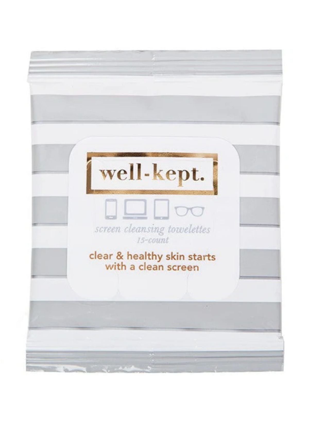 WELL-KEPT Screen Cleansing Towelettes - Hamptons