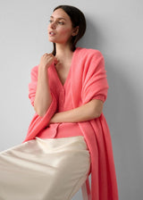 WHITE + WARREN Cashmere Travel Wrap - Popsicle Heather