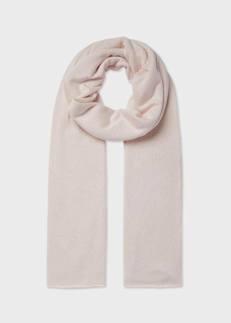 WHITE + WARREN Silk Cashmere Travel Wrap - Light Rose