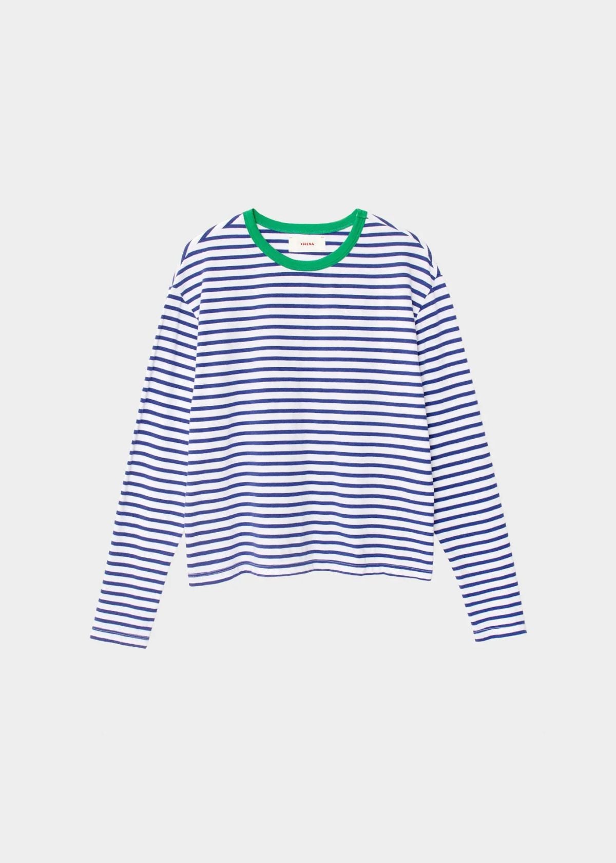 XIRENA Terrance Striped Tee - Blue Note