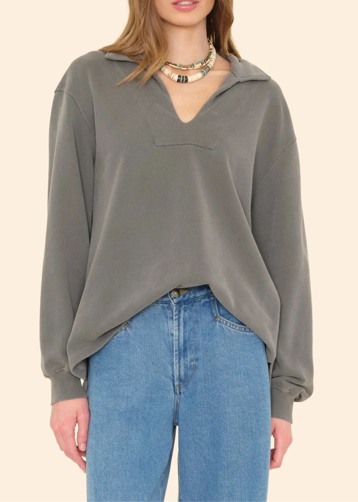 XIRENA Trey Terry Sweatshirt - Ashphalt