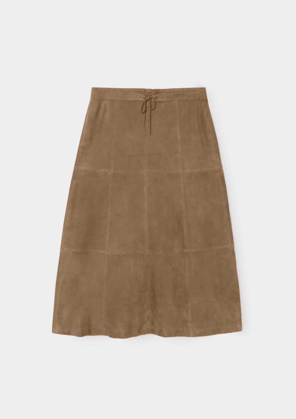 XIREANA Garland Suede Skirt - Lotus