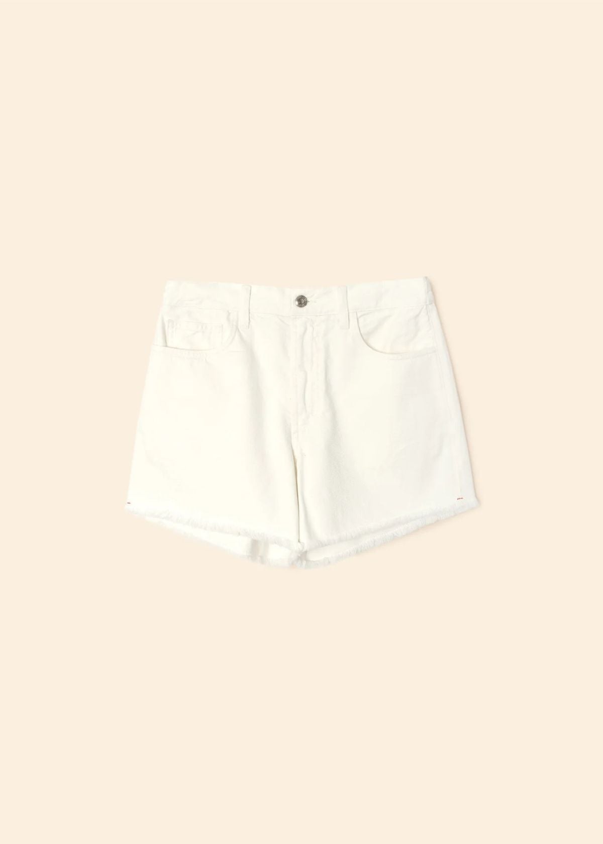 XIRENA Hailey Denim Short - White