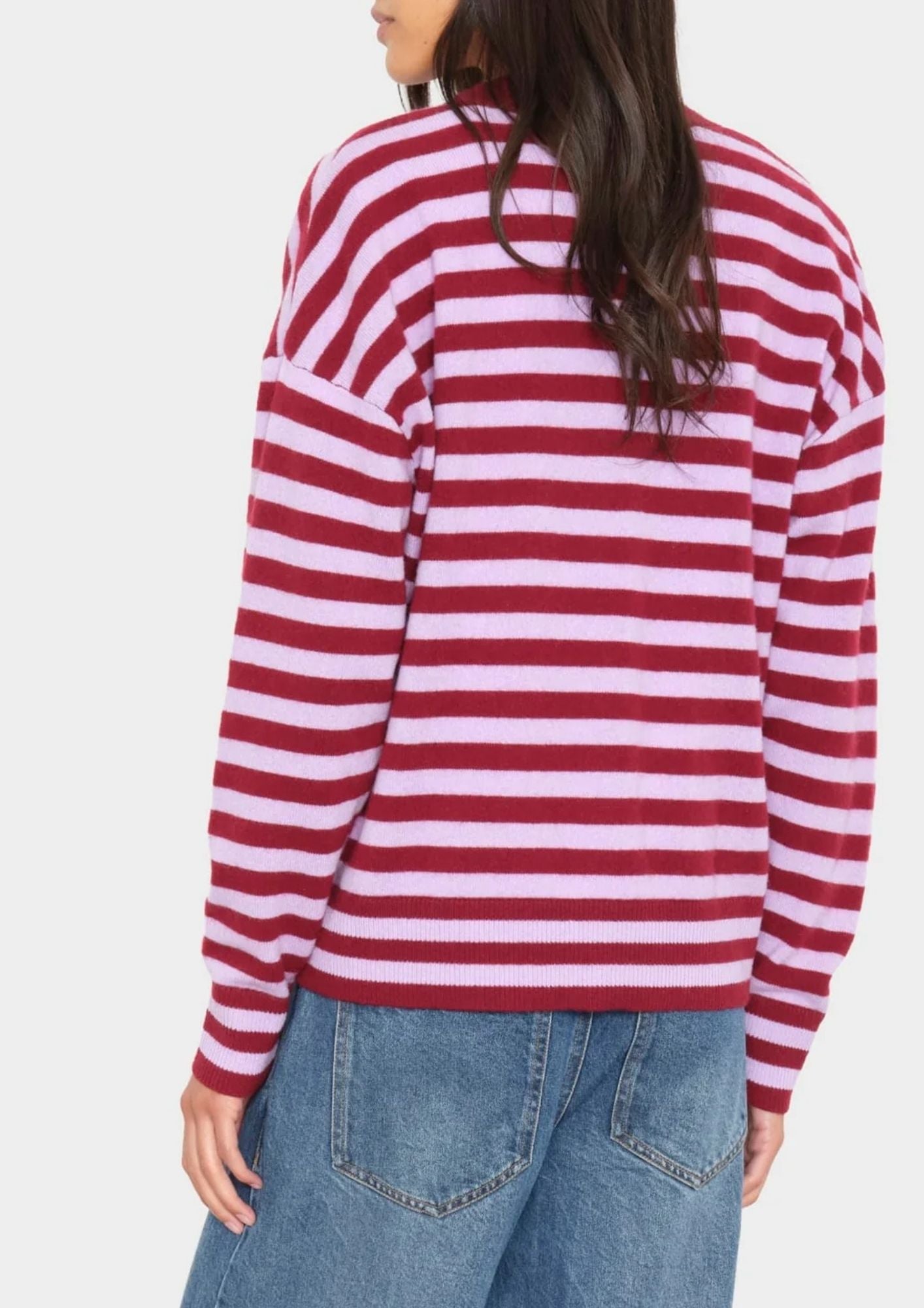 XIRENA Estelle Cardigan Sweater - Garnet Petal