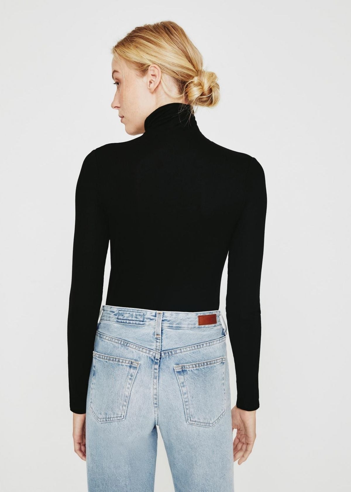 AG Chels Turtleneck in True Black