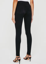 AG Prima Cigarette Jean in Charcoal Black