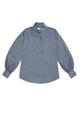 ANN MASHBURN Anaya Chambray Top