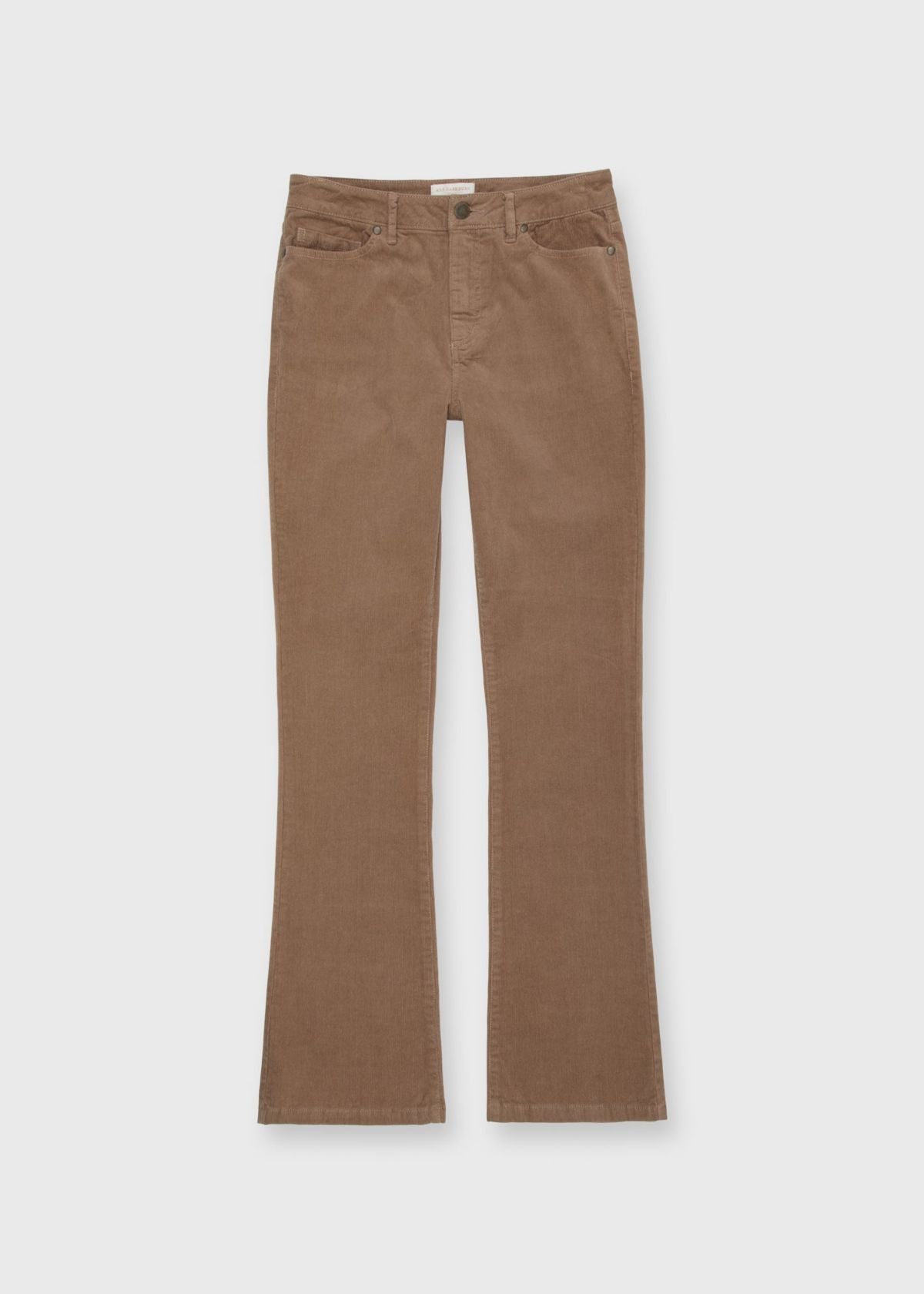 ANN MASHBURN Flare Cropped 5-Pocket Pant