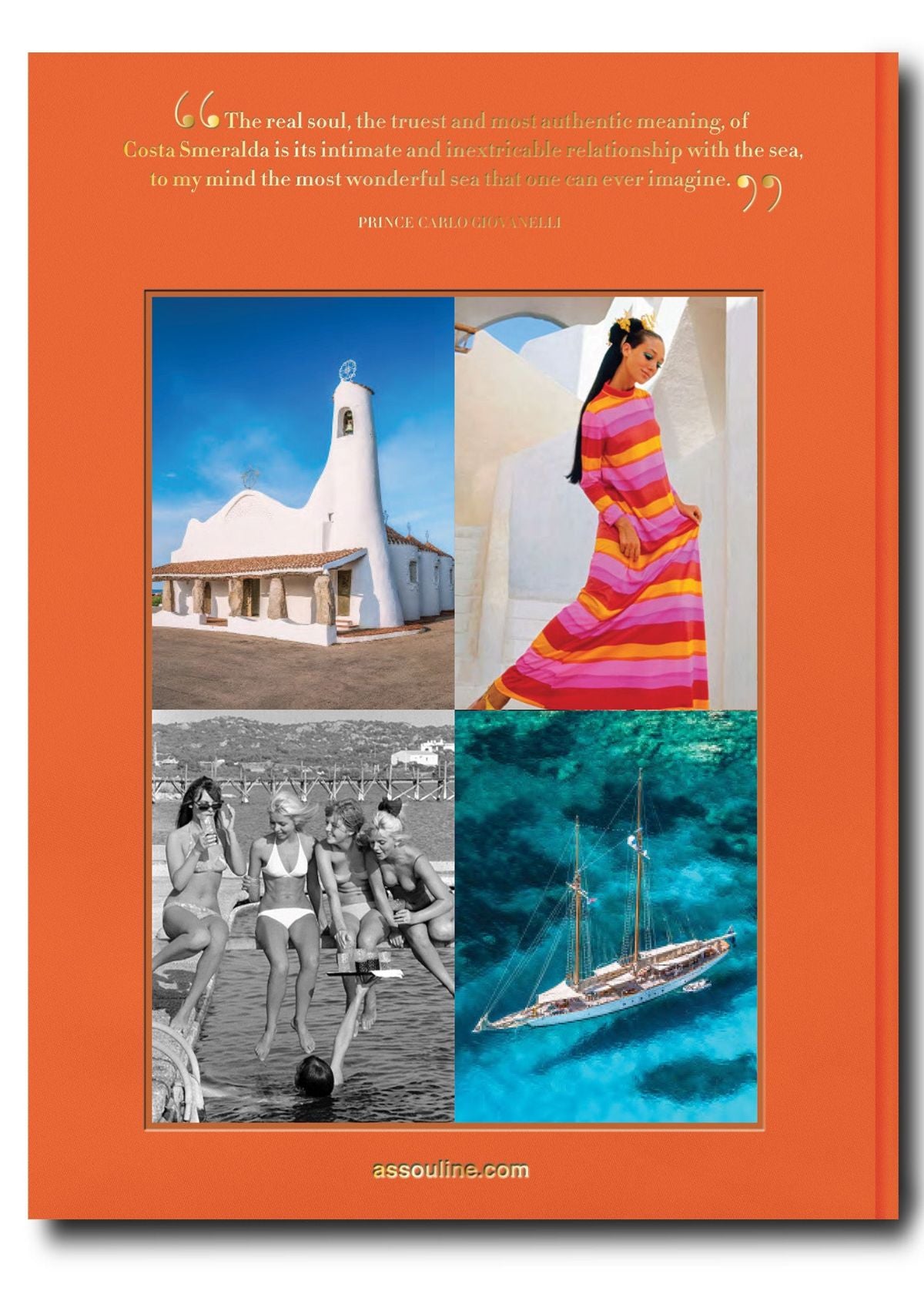 ASSOULINE Costa Smeralda Hardcover Book