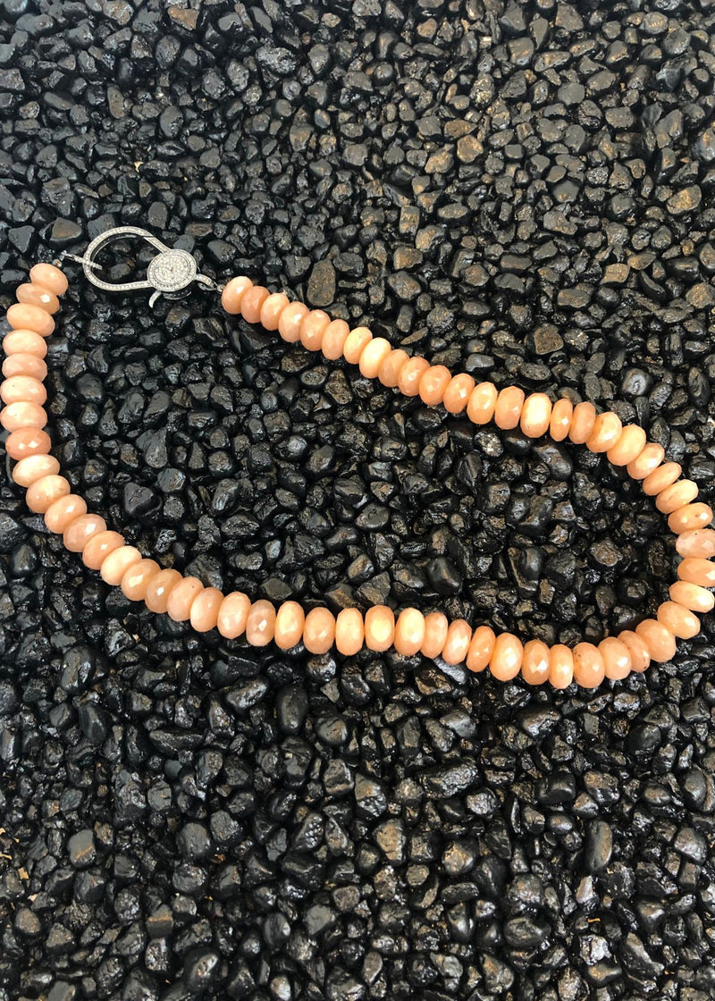 EVERGREEN COLLECTIONS Moonstone Choker Necklace
