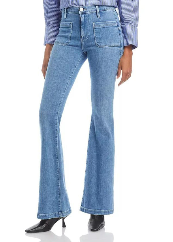 FRAME Le Bardot Flare Leg Jean - Jonah