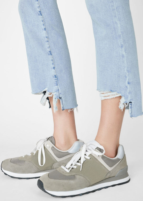 FRAME Le Crop Mini Boot Raw Stagger - Yorba Chew