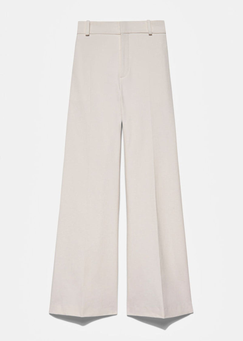 FRAME Le Palazzo Trouser - Bone