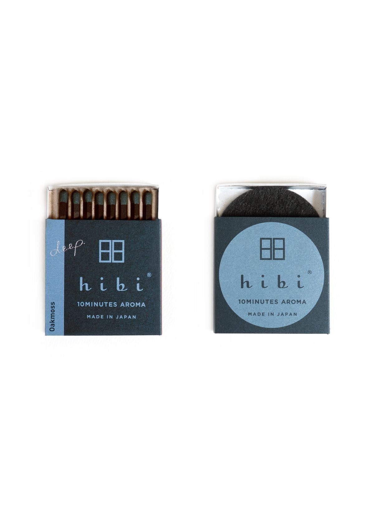 HIBI Oakmoss Incense Matches Carriage House