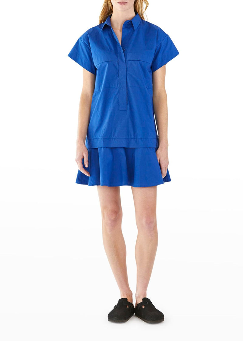 HUNTER BELL Addison Dress in Distant Blue