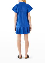 HUNTER BELL Addison Dress in Distant Blue