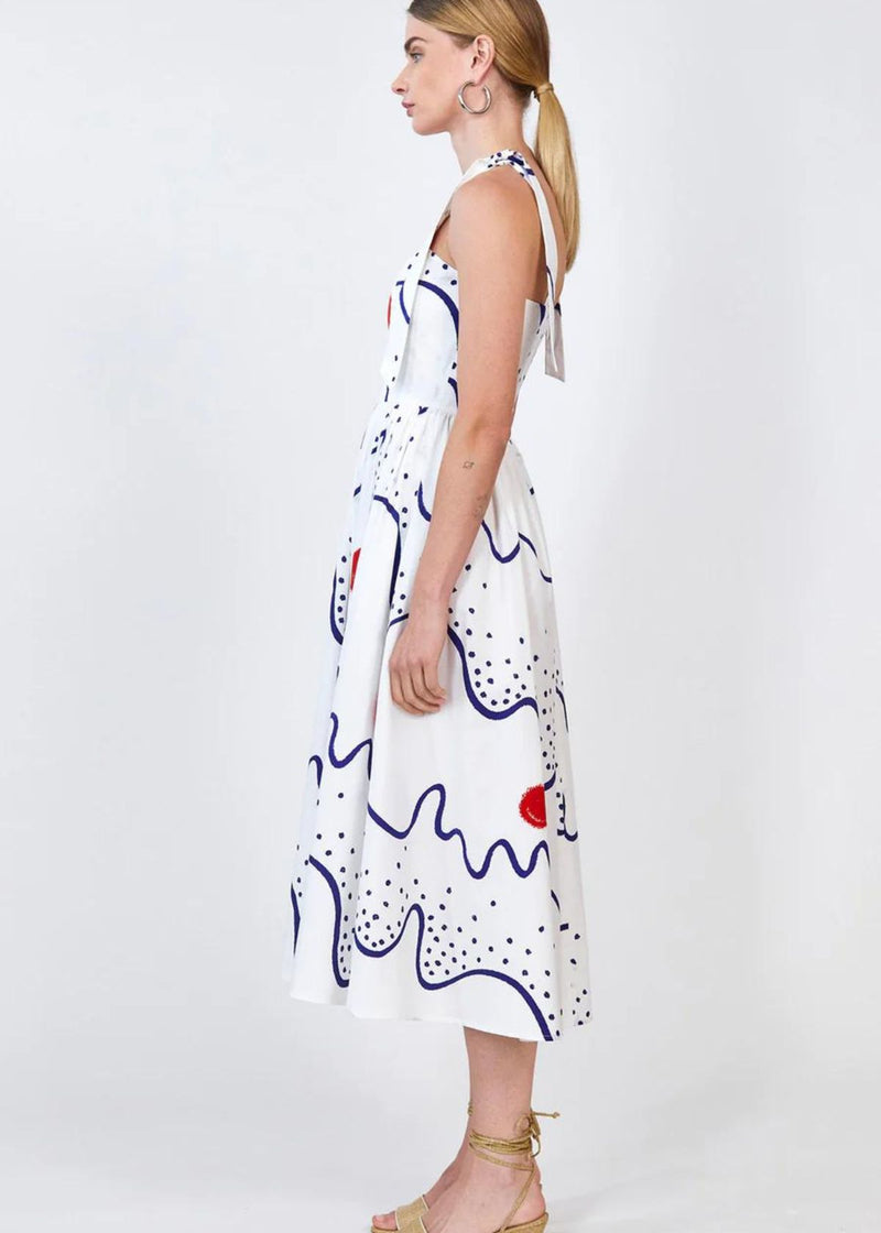 HUNTER BELL Quincy Dress - Abstract Confetti