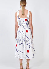 HUNTER BELL Quincy Dress - Abstract Confetti