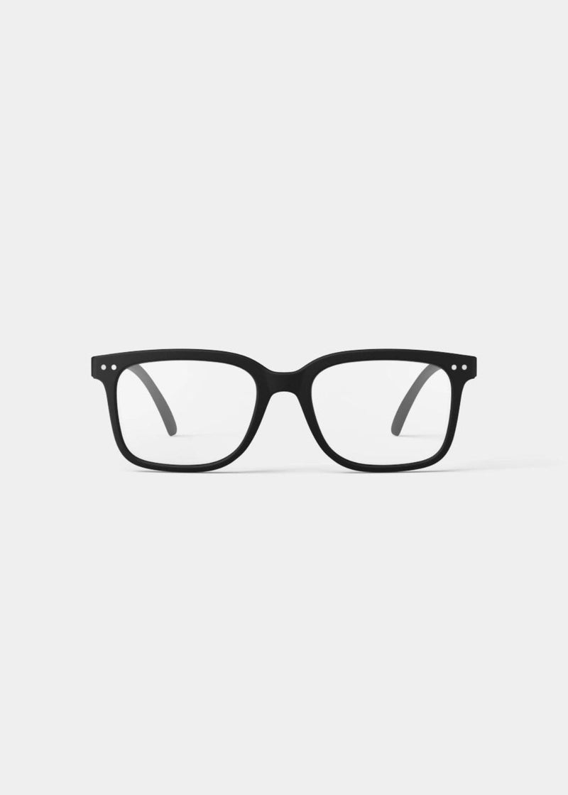 IZIPIZI Rectangular Reading Glasses in Black