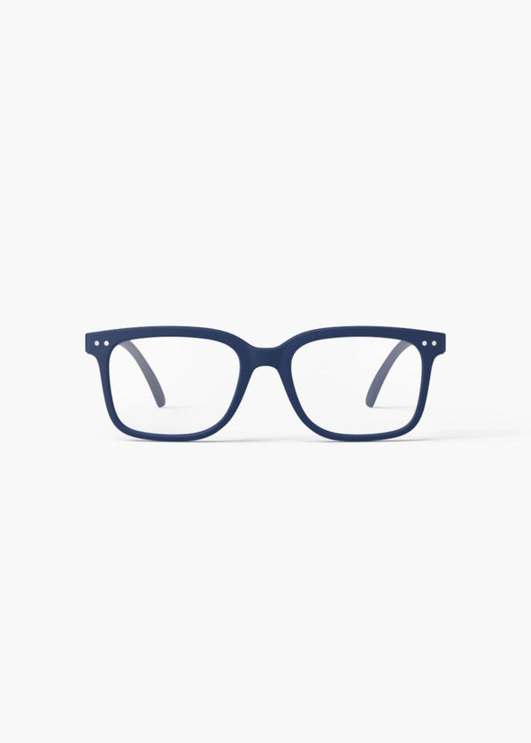 IZIPIZI Rectangular Reading Glasses in Navy Blue