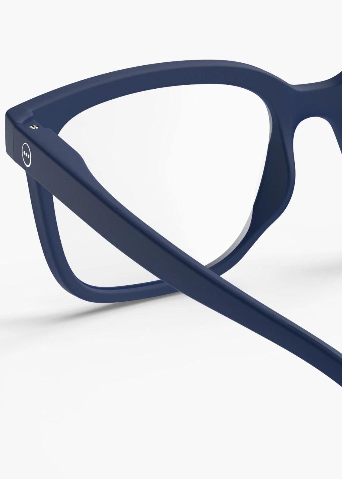 IZIPIZI Rectangular Reading Glasses #L in Navy Blue