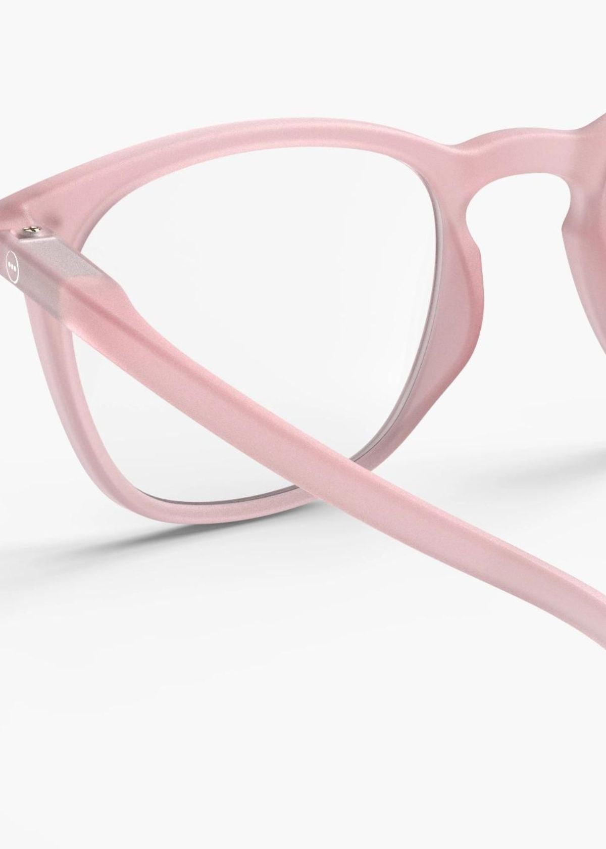 IZIPIZI Trapezium Shaped Reading Glasses #E in Pink