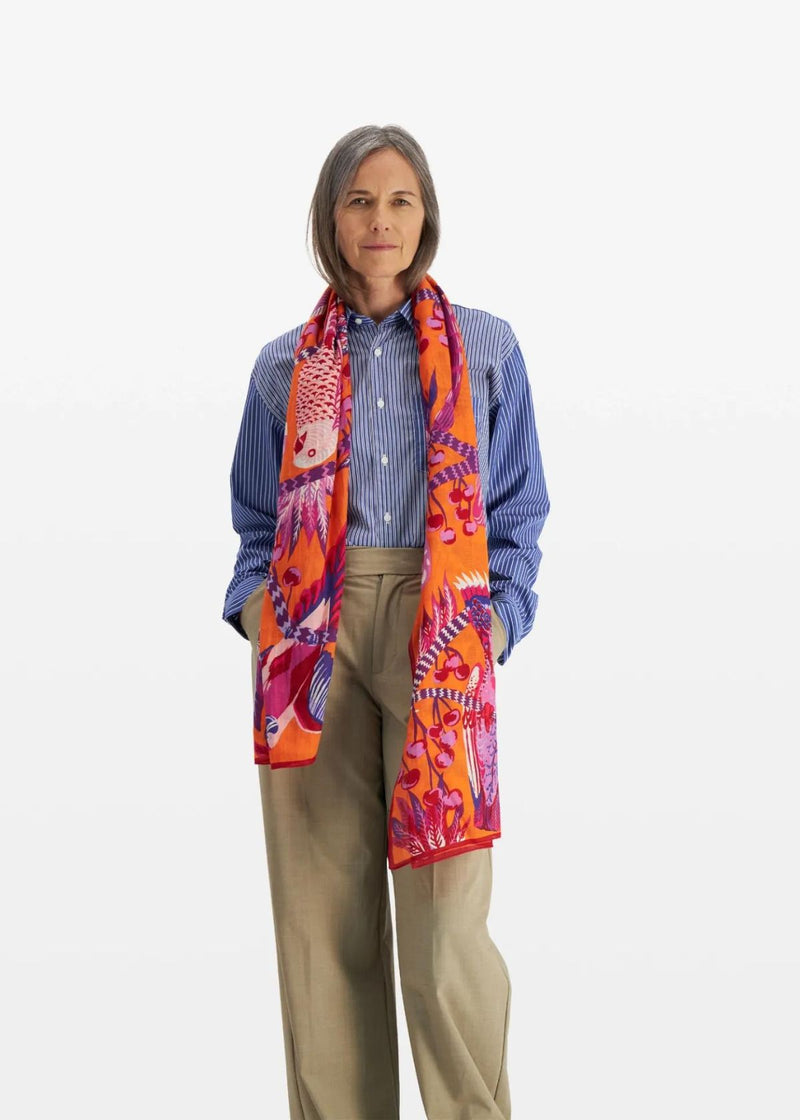 INOUI EDITIONS Cerise Scarf - Orange