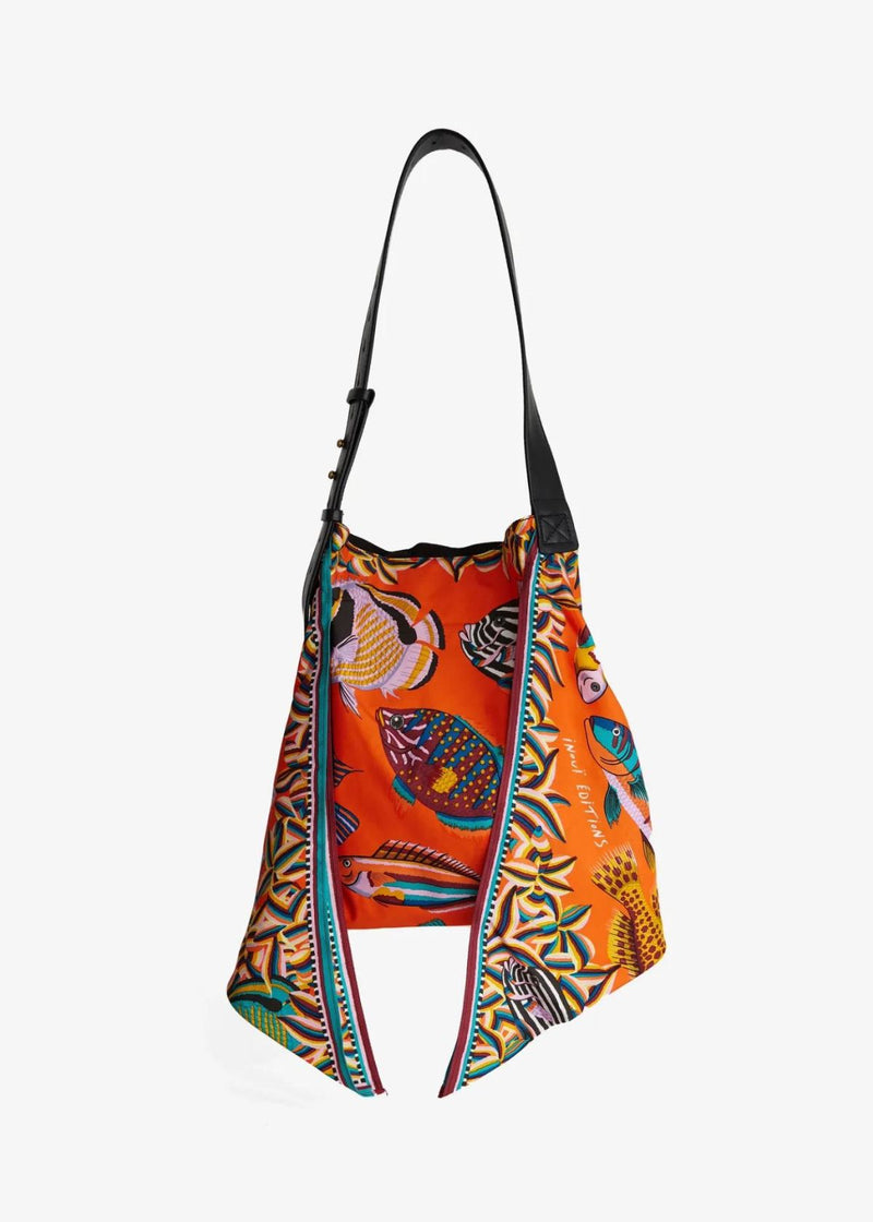 INOUI EDITIONS Tuba Scarf Bag - Orange