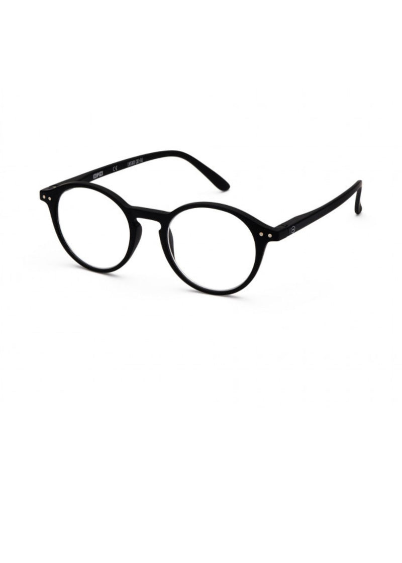 IZIPIZI Iconic Round Reading Glasses in Black