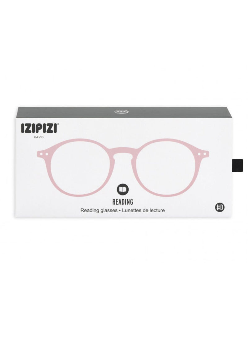 IZIPIZI Iconic Round Reading Glasses in Pink