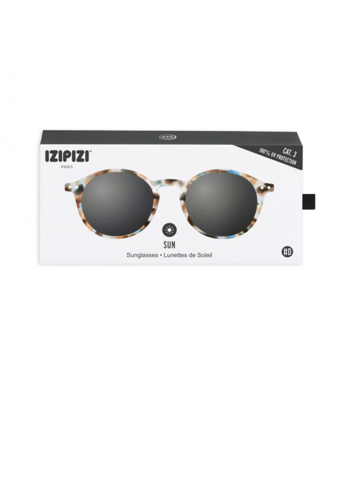 IZIPIZI Iconic Round Reading Sunglasses in Blue Tortoise