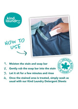 KIND LAUNDRY Vegan Laundry Stain Remover Bar