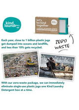 KIND LAUNDRY Zero Waste Laundry Detergent Sheets in Ocean Breeze Fragrance