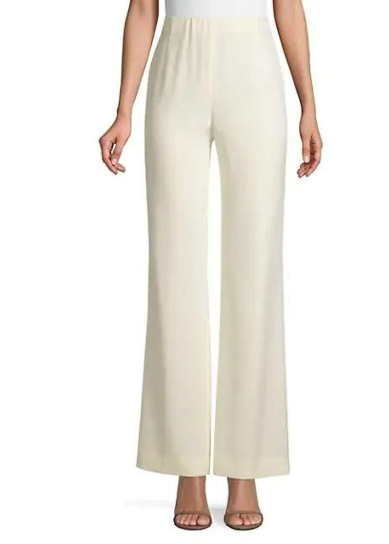 LAFAYETTE 148 Studio Pant in Cloud Silk Crepe de Chine