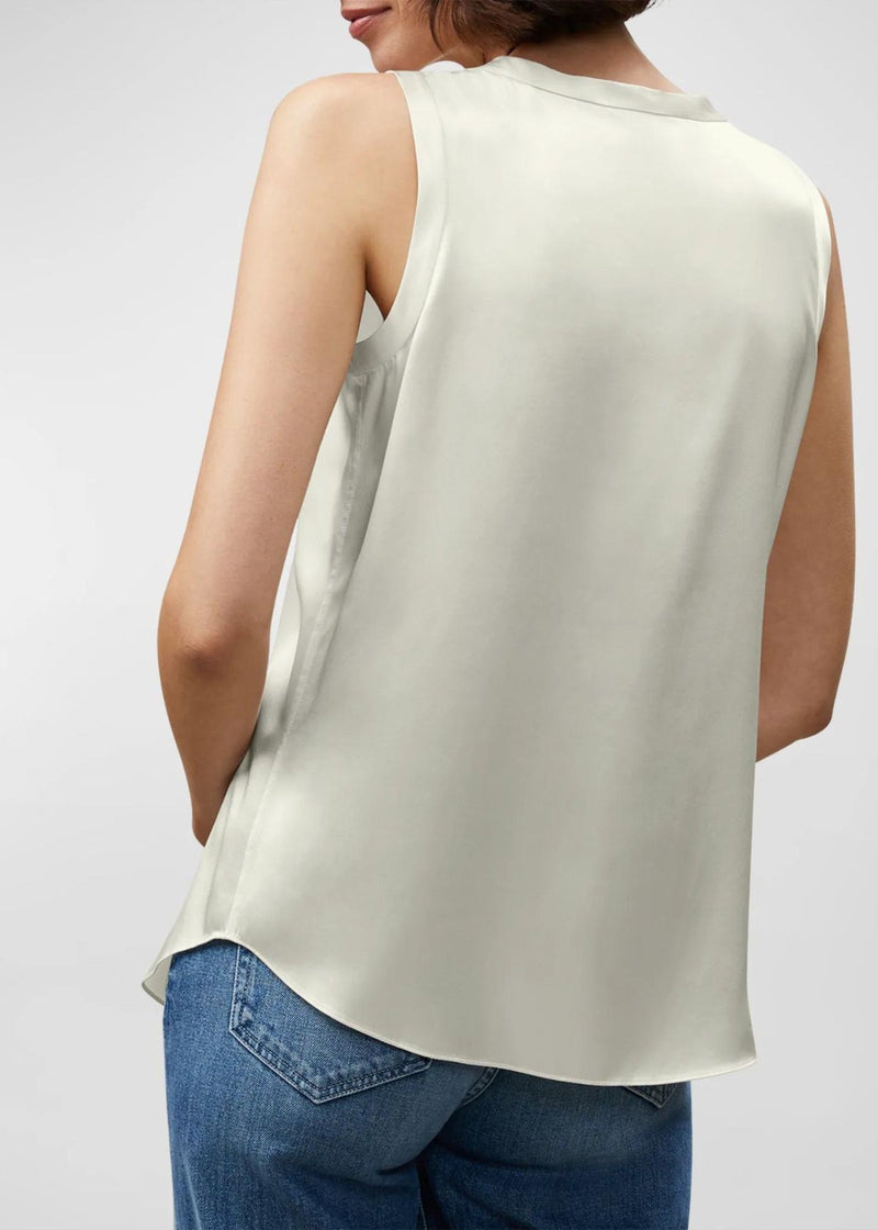 LAFAYETTE 148 Reversible Perla Top - Raffia
