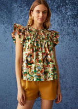 MARIE OLIVER Quinn Top - Daffodil
