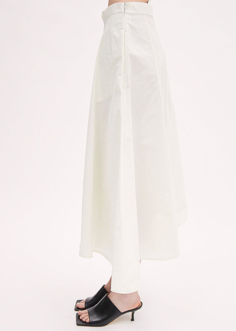 MEIMEIJ Off White Midi Skirt