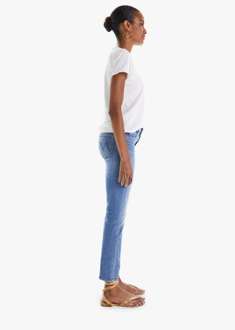 MOTHER The Mid Rise Dazzler Ankle Jean in We the Animals