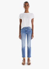 MOTHER The Mid Rise Dazzler Ankle Jean in We the Animals