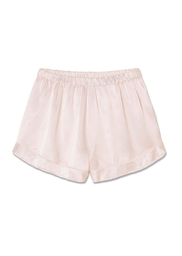 PJ HARLOW Spencer Satin Boxer with Ruffle