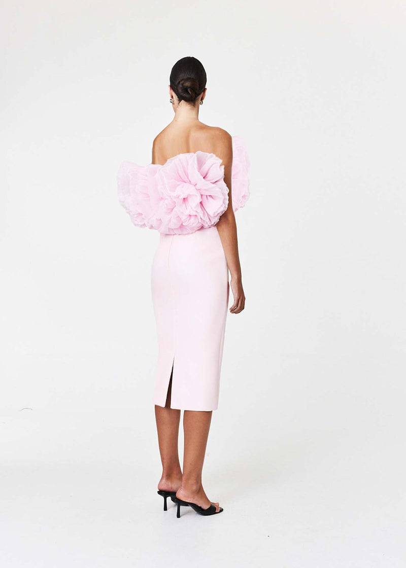 RACHEL GILBERT Pink Angelo Dress
