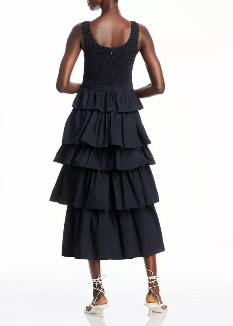 RHODE Nia Midi Dress - Ink