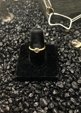 SARAH MCGUIRE Champagne Diamond Ring in Chloe Setting