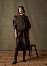SOEUR Reversible Chestnut Vest