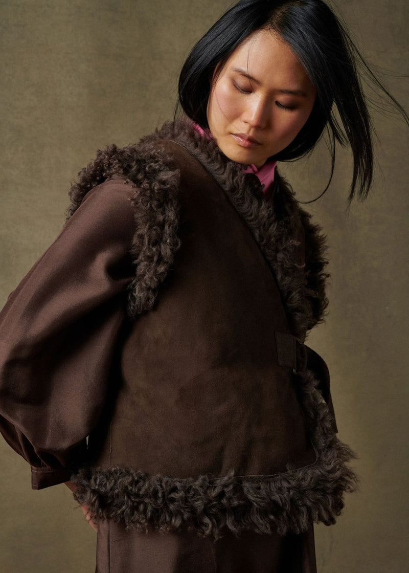 SOEUR Reversible Chestnut Vest