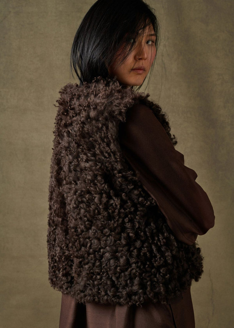 SOEUR Reversible Chestnut Vest