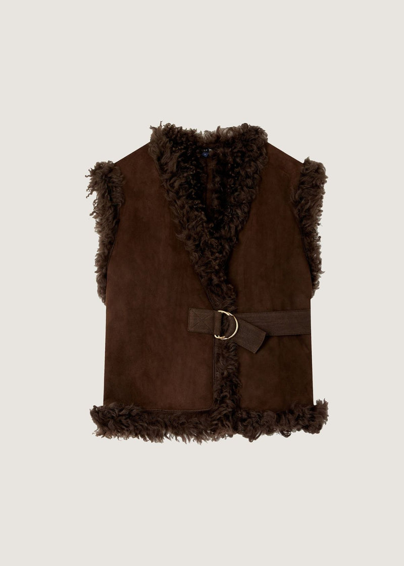 SOEUR Reversible Chestnut Vest